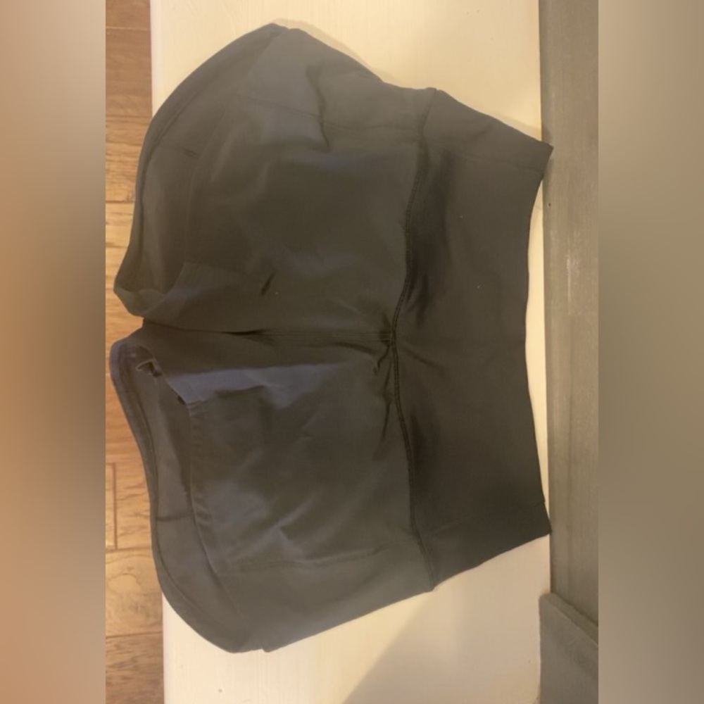 Lulu lemon speed ups 2.5 inch high rise black